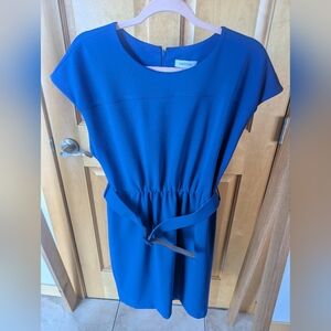 Calvin Klein Cobalt Blue Midi Dress